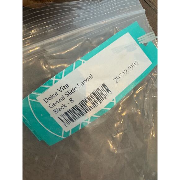 Dolce Vita Black and Tan Sandals - Picture 6 of 6